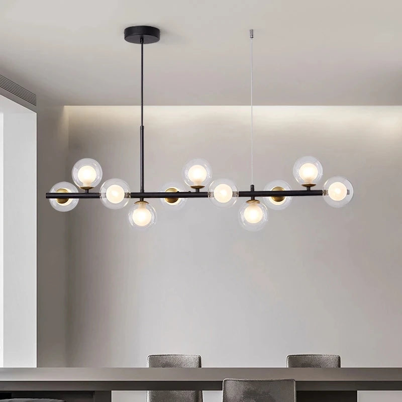 Lampe Suspendue Cuisine Luxe – 7 / 9 / 11 LED, Design Élégant & Premium