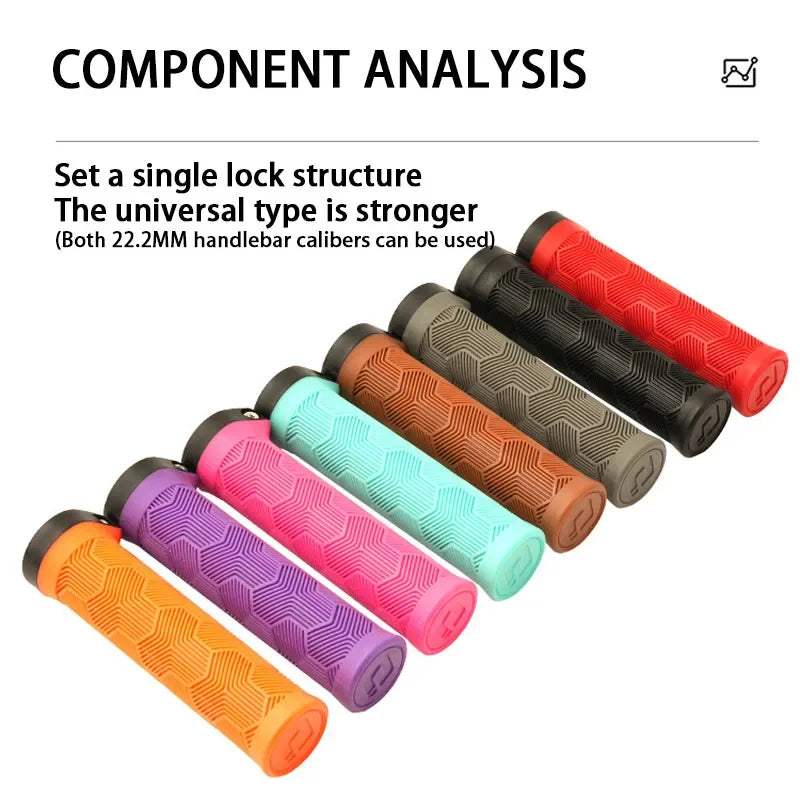 Poignées VTT ForestGrip type ODI – Grip et confort tout-terrain 22mm