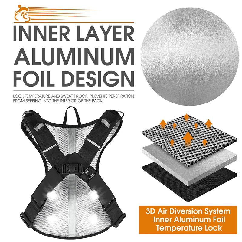 Sac à Dos kamel bag VTT ForestGrip 10L – Ultraléger et Ergonomique